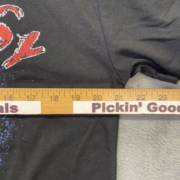 Poppy Playtime Huggy Wuggy It's Time To Play Black Unisex Shirt Size Large - Picture 4 of 7